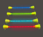 LED flower stick – product detail image
