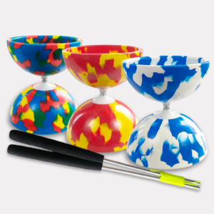 large fixed rubber diabolo – product detail image