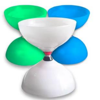 large triple bearing diabolo – product detail image