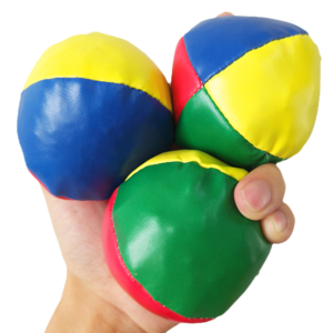 PVC 6.3cm juggling ball – product detail image