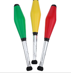 Small juggling clubs for kids – product detail image