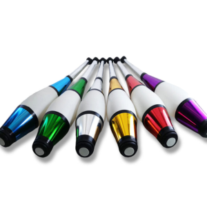 decorated Professional Circus juggling Clubs – product detail image