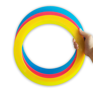 24cm Glitter juggling ring – product detail image