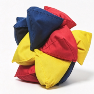 pyramid shaped beanbags – product detail image