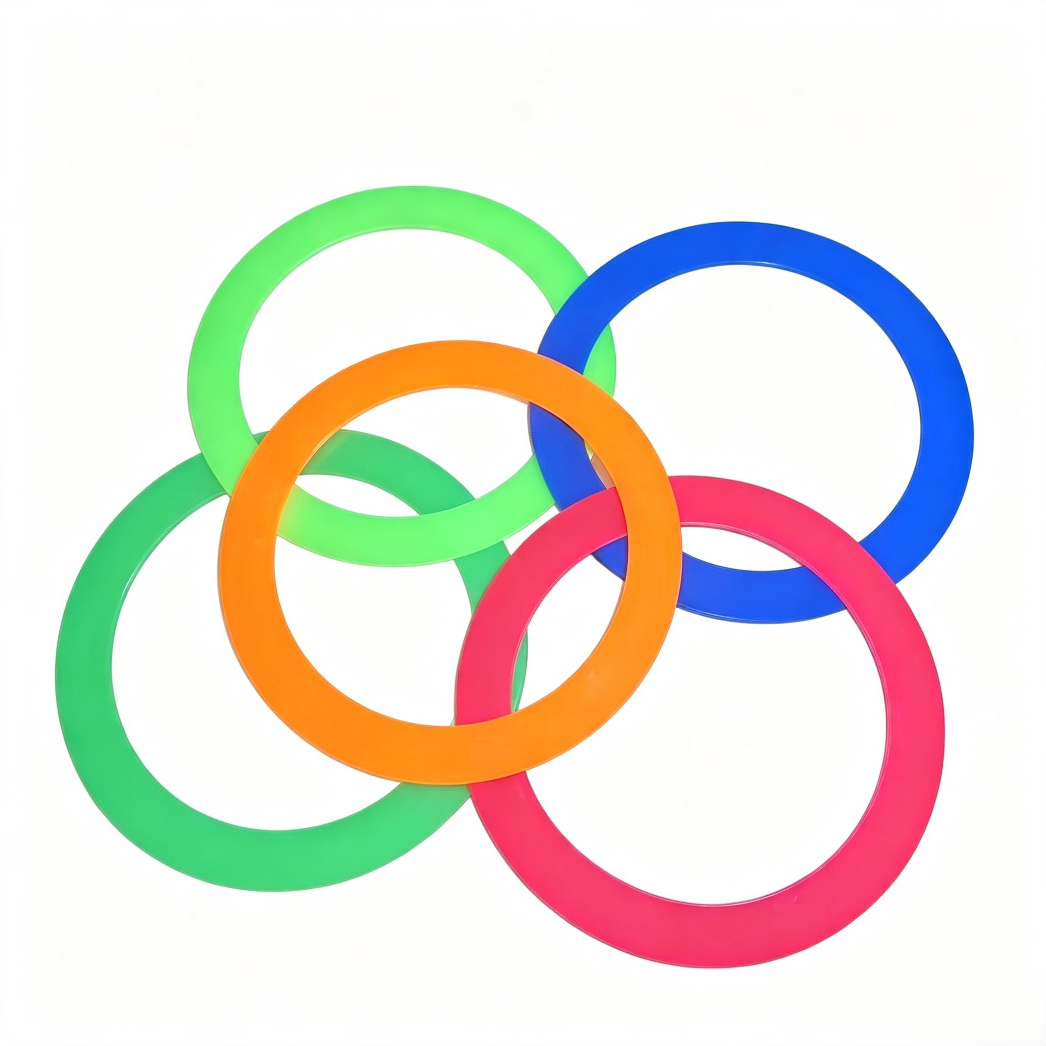 24cm UV fluorescent juggling ring - Image 2