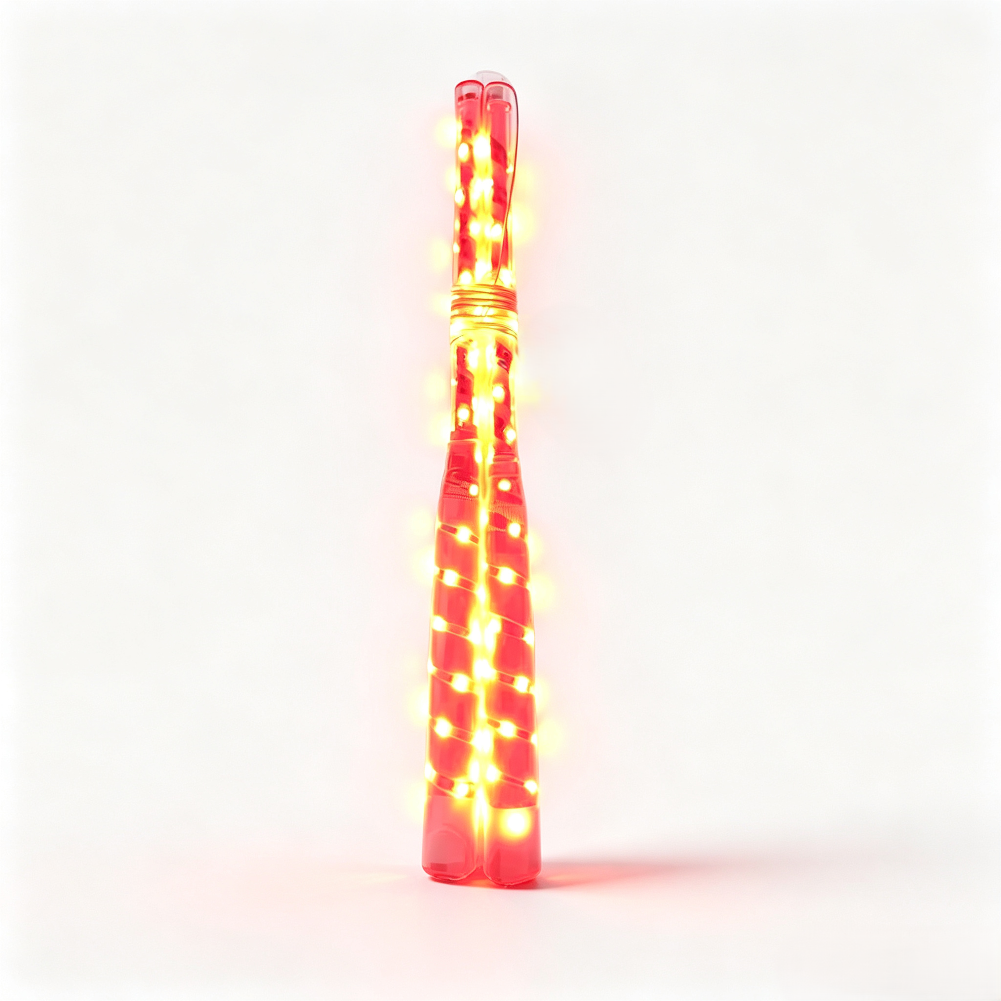 Red LED Glow Juggling Sticks Set - Image 3