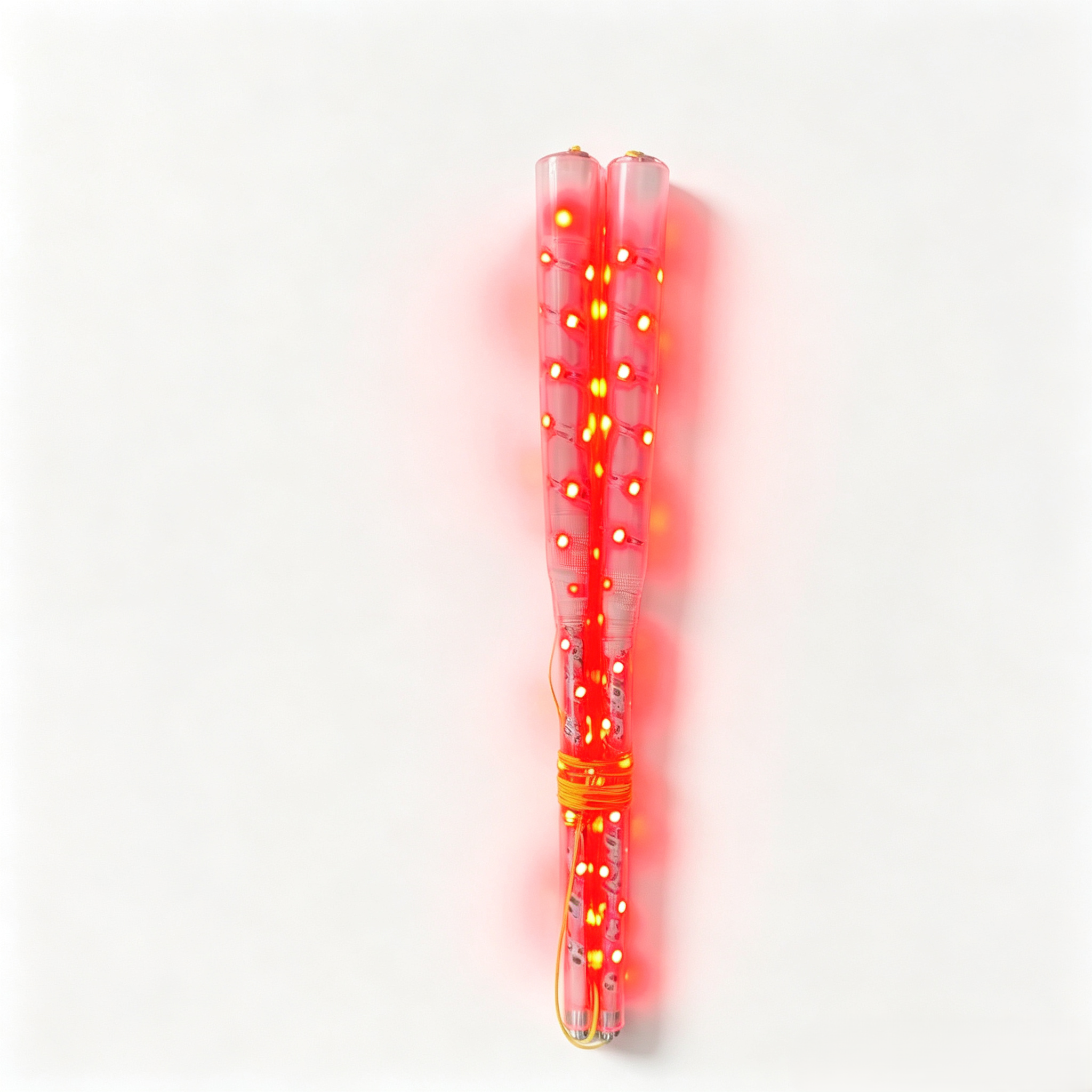 Red LED Glow Juggling Sticks Set - Image 2